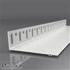 LIKOV LW-L lišta soklová - montážní díl zakládací sady z PVC délka 2m, šířka 100mm